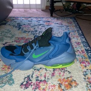 Blue Nike Shoes